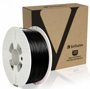 Фото: Пластик (філамент) для 3D друку Verbatim 3D PET-G Filament 1.75mm/1kg Black (55052) № 2 | KTC