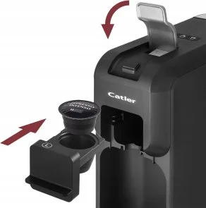 Фото: Капсульна кавоварка Catler ES 721 Porto Black (ES721PORTOB) № 9 | KTC