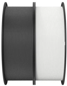 Фото: Пластик (філамент) для 3D друку Creality 3D PLA Filament 2-in-1 1.75mm/2x1kg Black/White (3301010337) № 2 | KTC