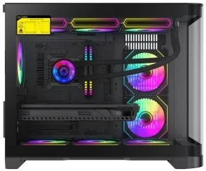 Фото: Корпус Gamemax HYPE-M Black with window № 8 | KTC