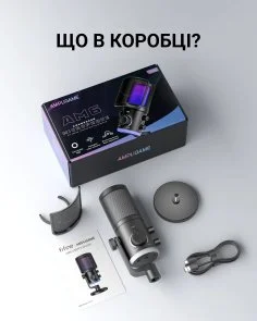 Фото: Мікрофон Fifine AM6 Black № 13 | KTC