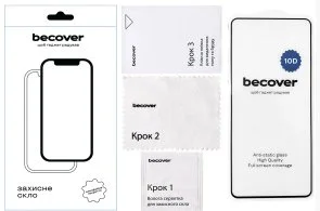 Фото: Захисне скло BeCover 10D for Infinix Hot 40 X6836 - Black (711335) № 5 | KTC