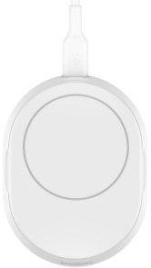 Бездротова зарядна станція Belkin BoostCharge Pro Magnetic Qi2 15W White (WIA008BTWH)