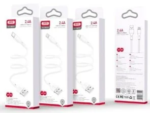 Фото: Кабель XO NB230 Rock Series AM / MicroUSB 1m White (NB230_M_White) № 2 | KTC