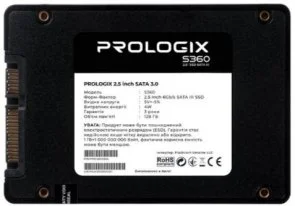 Фото: SSD-накопичувач ProLogix S360 SATA III 128GB (PRO128GS360) № 2 | KTC