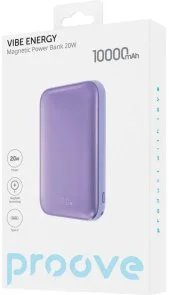 Фото: Батарея універсальна Proove Vibe Energy 10000mAh 20W Purple (PBVE20020009) № 4 | KTC