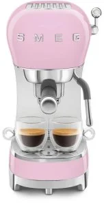 Фото: Ріжкова кавоварка Smeg Retro Style Pink (ECF02PKEU) № 4 | KTC