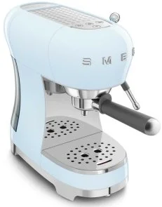 Фото: Ріжкова кавоварка Smeg Retro Style Pastel blue (ECF02PBEU) № 4 | KTC