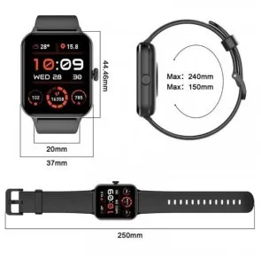 Фото: Смарт годинник Blackview R50 Black (6931548317517) № 2 | KTC