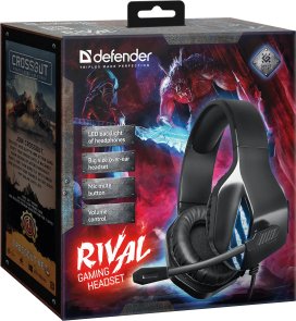 Гарнітура Defender Rival Black (64565)