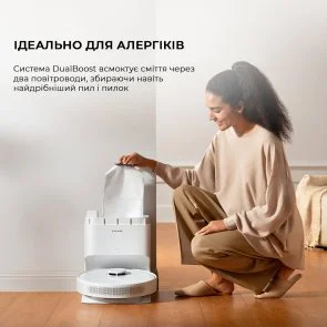 Фото: Робот-пилосос Dreame Bot D10 Plus Gen 2 White (RLD32GD) № 14 | KTC