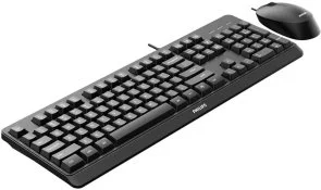 Фото: Комплект клавіатура+миша Philips SPT6207BL/00 Black № 4 | KTC