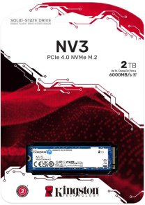  SSD-накопичувач Kingston NV3 2280 PCIe 4.0 x4 NVMe 2TB (SNV3S/2000G)