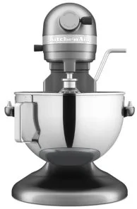 Фото: Планетарний міксер KitchenAid Heavy Duty 5.2L - 5KSM55SXX Contour Silver (5KSM55SXXECU) № 4 | KTC