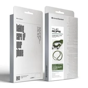 Фото: Ремінець для смартфону ArmorStandart Rope Titanium Fern with Clear holder (ARM76102) № 6 | KTC