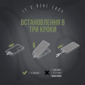 Фото: Ремінець для смартфону ArmorStandart Rope Black Military with Clear holder (ARM76092) № 5 | KTC