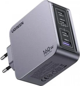 Фото: Зарядний пристрій UGREEN Nexode Pro X763 GaN 160W Gray (25877) № 2 | KTC