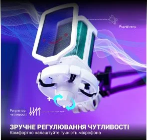 Фото: Мікрофон Fifine Q6TW White № 11 | KTC