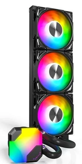 Фото: Система рідинного охолодження Montech Hyperflow ARGB 360 Black (HYPERFLOW ARGB 360 (B)) № 2 | KTC