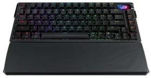 Фото: Клавіатура ASUS ROG Azoth Extreme 81key NX Snow USB/BT/WL Black (90MP03MA-BKUA01) № 4 | KTC