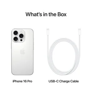 Фото: Смартфон Apple iPhone 16 Pro 256GB White Titanium (MYNJ3) № 9 | KTC