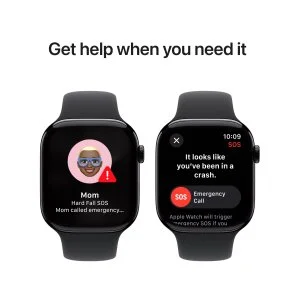 Фото: Смарт годинник Apple Watch Series 10 GPS 46mm Jet Black Aluminium Case with Black Sport Band - M/L (MWWQ3) № 6 | KTC