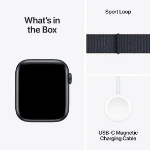 Фото: Смарт годинник Apple Watch Series SE 2 2024 GPS 44mm Midnight Aluminium Case with Ink Sport Loop (MXEP3) № 7 | KTC