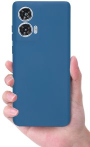 for Motorola Edge 50 Fusion - Icon Case Camera Cover Blue