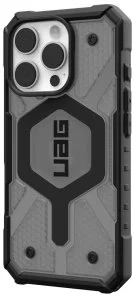 Фото: Чохол UAG for Apple iPhone 16 Pro - Pathfinder Clear Magsafe Ash (114464113131) № 3 | KTC