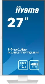Фото: Монітор iiyama XUB2797QSN-W1 White - 27" IPS / 2560×1440 / / Pivot / HAS № 5 | KTC