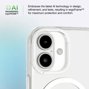 Фото: Чохол AMAZINGthing for iPhone 16 - Minimal Case with MagSafe Clear (IP166.1MMINCL) № 8 | KTC