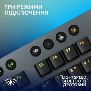 G915 X Lightspeed US International Clicky Wireless Black