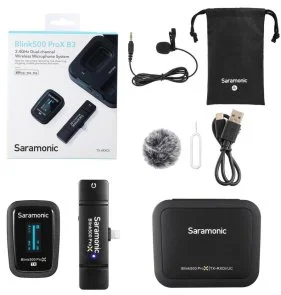 Фото: Радіосистема Saramonic BLINK 500 ProX B3 Black (Blink500 ProX B3) № 10 | KTC