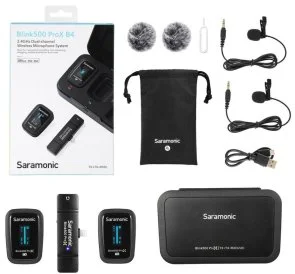 Фото: Радіосистема Saramonic BLINK 500 ProX B4 Black (Blink500 Prox B4) № 10 | KTC