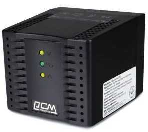 Фото: Стабілізатор Powercom TCA-1200 Black № 2 | KTC