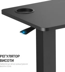 Фото: Стіл комп’ютерний OfficePro ODM366BK № 10 | KTC