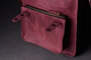 Фото: Рюкзак для ноутбука INCARNE Brit S Burgundy № 5 | KTC
