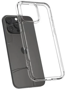 Фото: Чохол Spigen for Apple iPhone 16 Pro - Ultra Hybrid Crystal Clear (ACS08121) № 7 | KTC