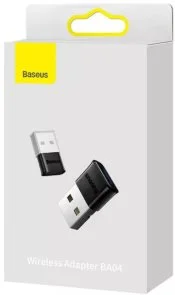 Фото: Bluetooth адаптер Baseus BA04 Black (ZJBA000001) № 3 | KTC