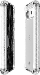 Чохол iTSkins for Google Pixel 8a - HYBRID R CLEAR Transparent (GGBB-HBMKC-TRSP)