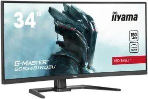 Фото: Монітор iiyama GCB3481WQSU-B1 Black - 34" VA / 3440x1440 / 180 Гц / HAS № 3 | KTC