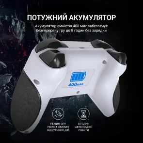 Фото: Геймпад GamePro MG650W Wireless White № 12 | KTC