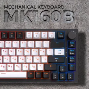 Фото: Клавіатура GamePro MK160B RGB USB Black № 20 | KTC