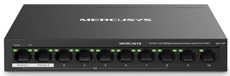 Фото: Комутатор Mercusys MS110P № 2 | KTC