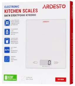 Фото: Ваги кухонні Ardesto SCK-893W № 5 | KTC