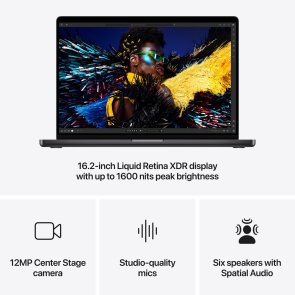 Ноутбук Apple MacBook Pro 16.2 M4 Pro 20GPU Space Black (MX2X3)