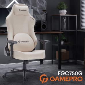 Крісло GamePro FGC750 Fabric Beige (FGC750G)