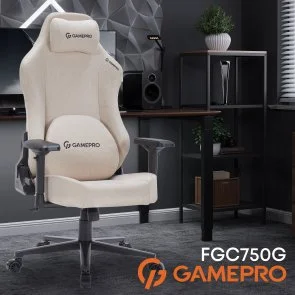 Фото: Крісло GamePro FGC750 Fabric Beige (FGC750G) № 20 | KTC