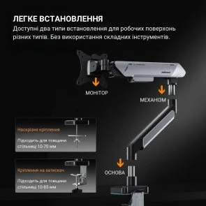 Фото: Кронштейн Anda Seat Stealth Pro II RGB Black (AD-W-A9X-1S-BB) № 13 | KTC