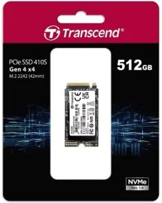 Фото: SSD-накопичувач Transcend 410S 2242 PCIe 4 x4 NVMe 512GB (TS512GMTE410S) № 2 | KTC